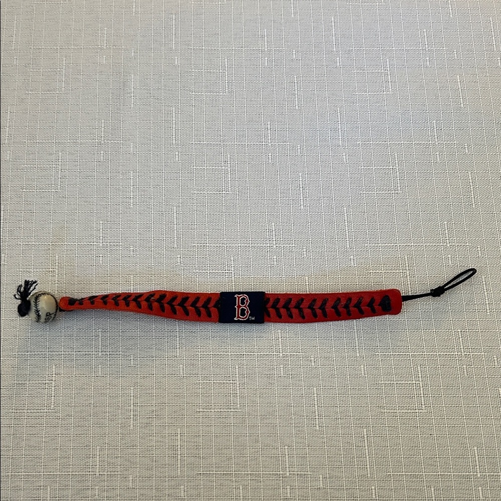 Boston Red Sox Baseball Stitch Bracelet